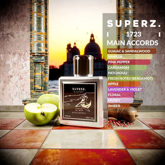 1723 - 50 ml Extrait De Parfum - Férfi - Megújult dobozban-csak online!