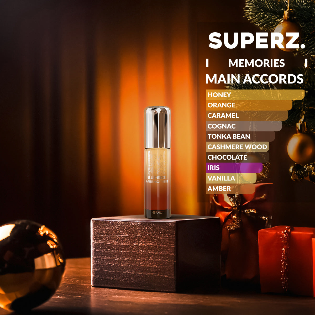 Memories - 6 ml exclusive 100% parfümolaj - Unisex