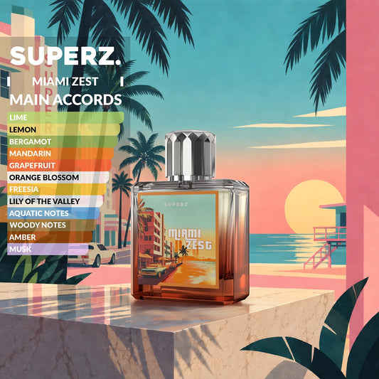 Miami Zest - VIP - 50 ml Extrait De Parfum - Unisex