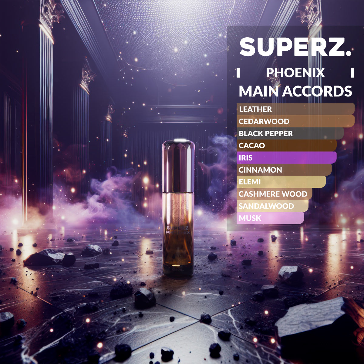 Phoenix - 6 ml exclusive 100% parfümolaj - Férfi