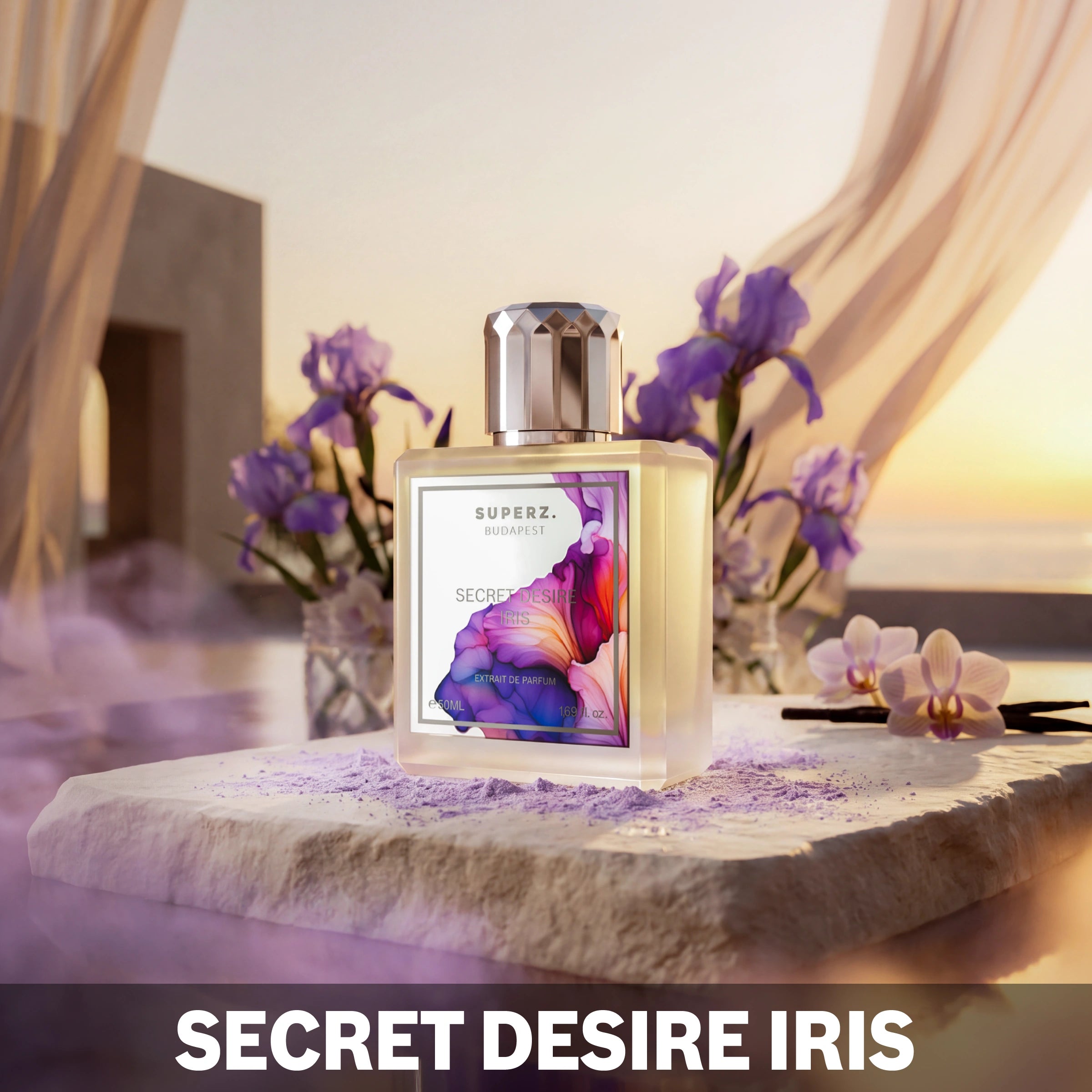 Secret Desire Iris - 50 ml Extrait De Parfum - Unisex – Superz.
