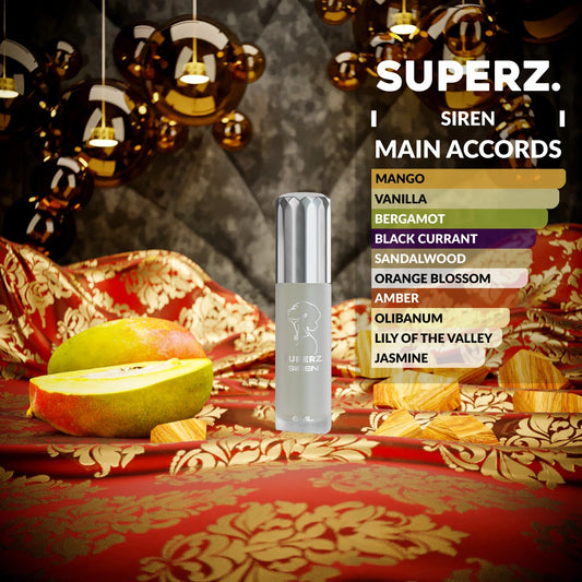 Siren - 6 ml 100% parfümolaj - Női
