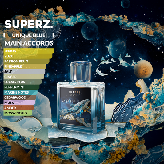 Unique Blue - 50 ml Extrait De Parfum - Unisex - Celestial Collection 01