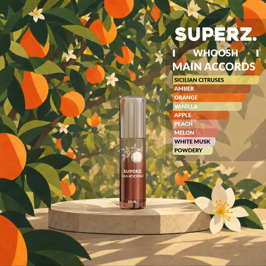 Whoosh - 6 ml exclusive 100% parfümolaj - Unisex - Megújult dobozban!