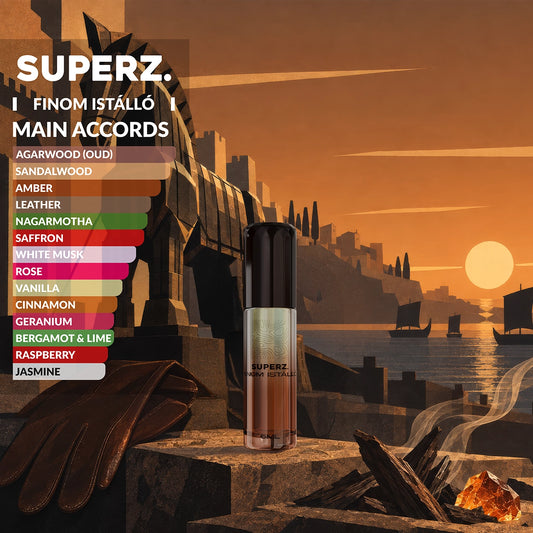 Finom Istálló - 6 ml exclusive 100% parfümolaj - Férfi