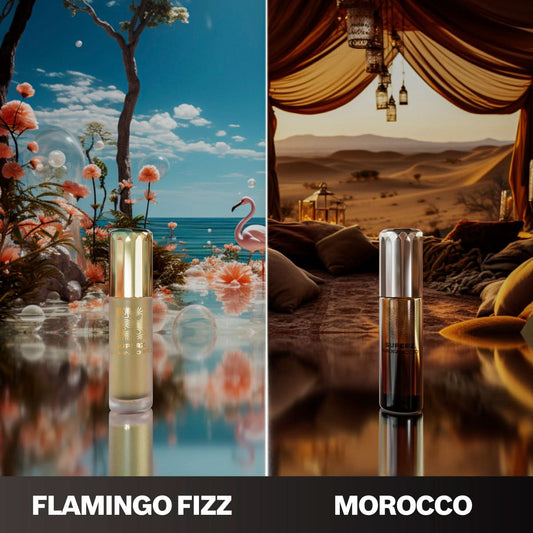 SZETT - Flamingo Fizz & Morocco - 2x6 ml Parfümolaj - Unisex