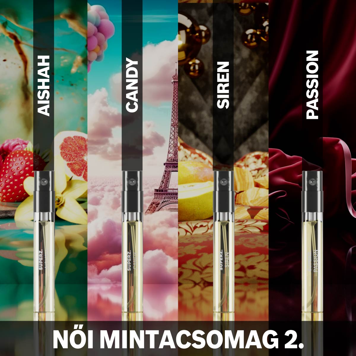 NŐI MINTACSOMAG 2.  4x1,5 ml - Extrait De Parfum