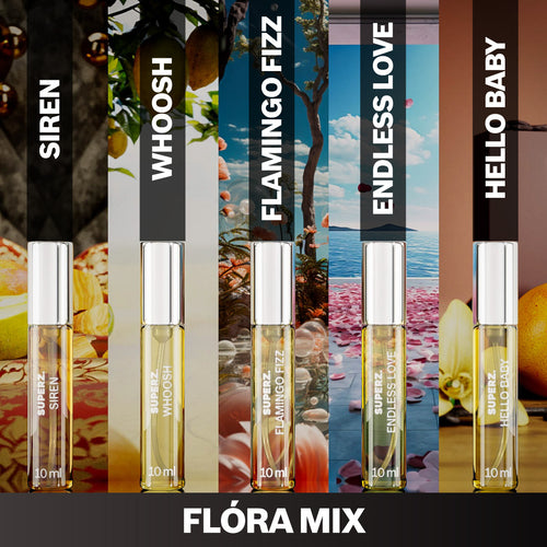 Flóra mix - 5X10 ml Extrait De Parfum - női