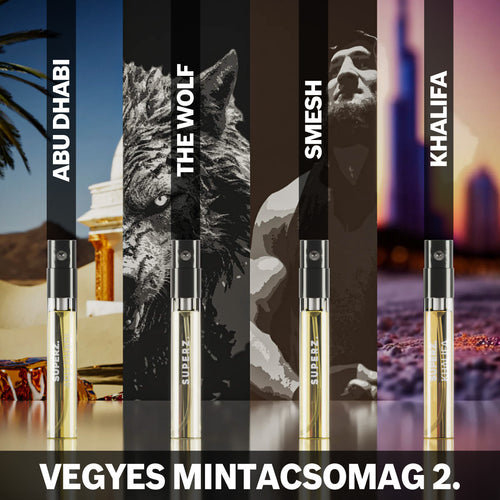 VEGYES MINTACSOMAG 2. - 4x2 ml - Extrait De Parfum