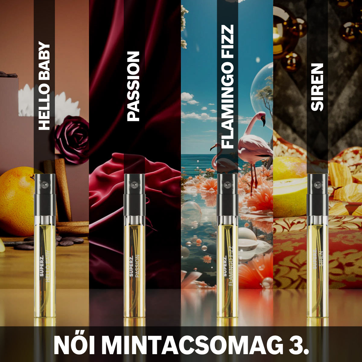 NŐI MINTACSOMAG 3. - 4x1,5 ml - Extrait De Parfum