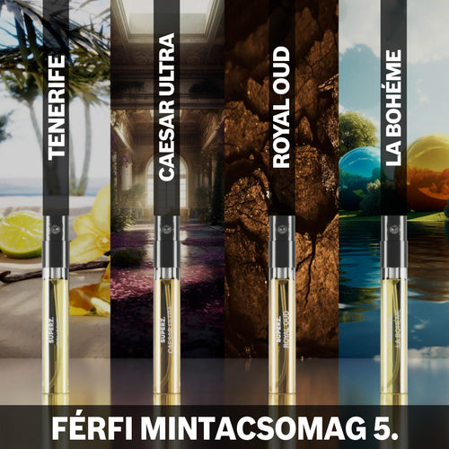FÉRFI MINTACSOMAG 5. - 4x2 ml - Extrait De Parfum