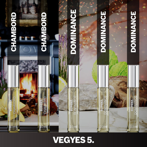 Vegyes 5. - 5X10 ml Extrait De Parfum - Férfi