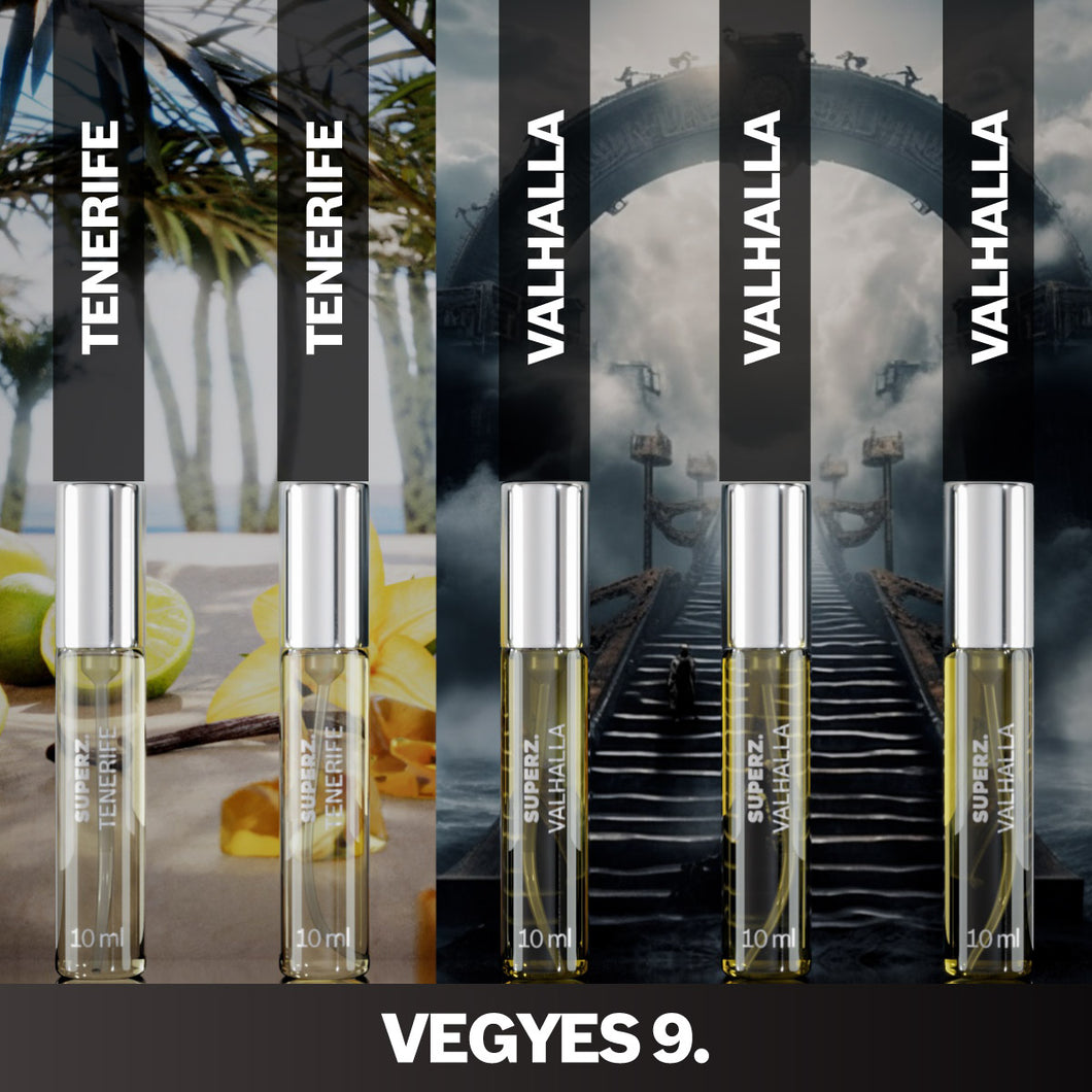 Vegyes 9. - 5X10 ml Extrait De Parfum - Férfi