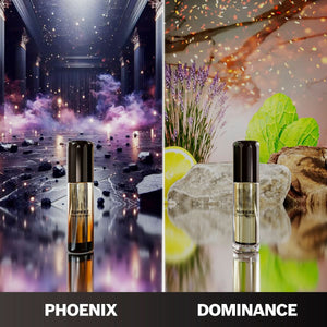 PÁROS SZETT - Phoenix & Dominance - 2x6 ml exclusive 100% parfümolaj - Férfi