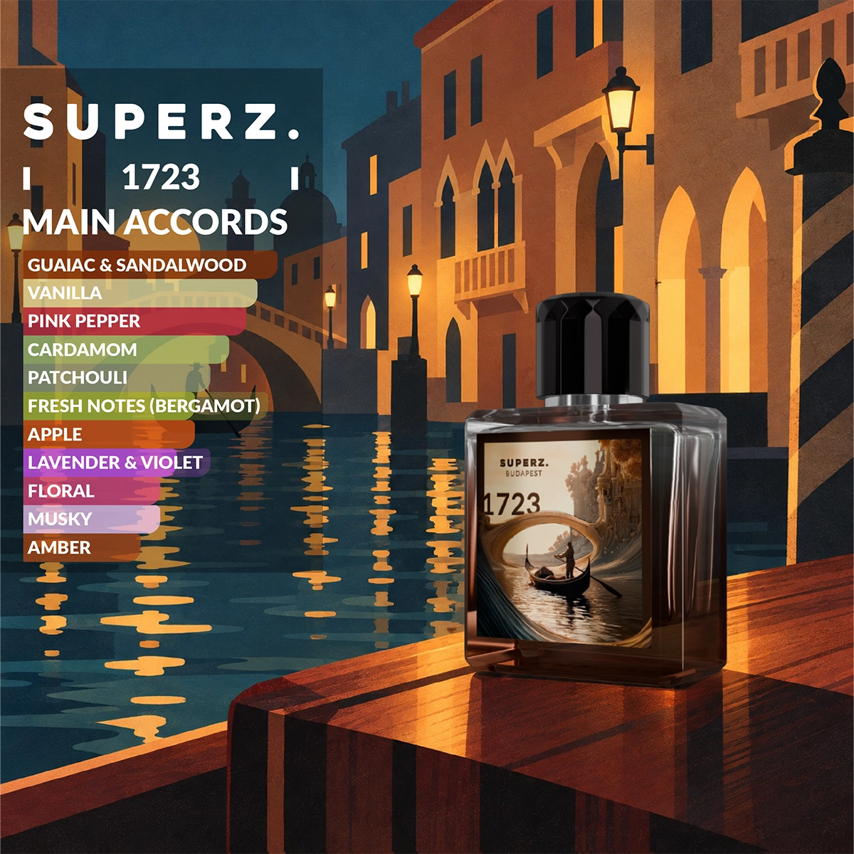 1723 - 50 ml Extrait De Parfum - Férfi - Megújult design!