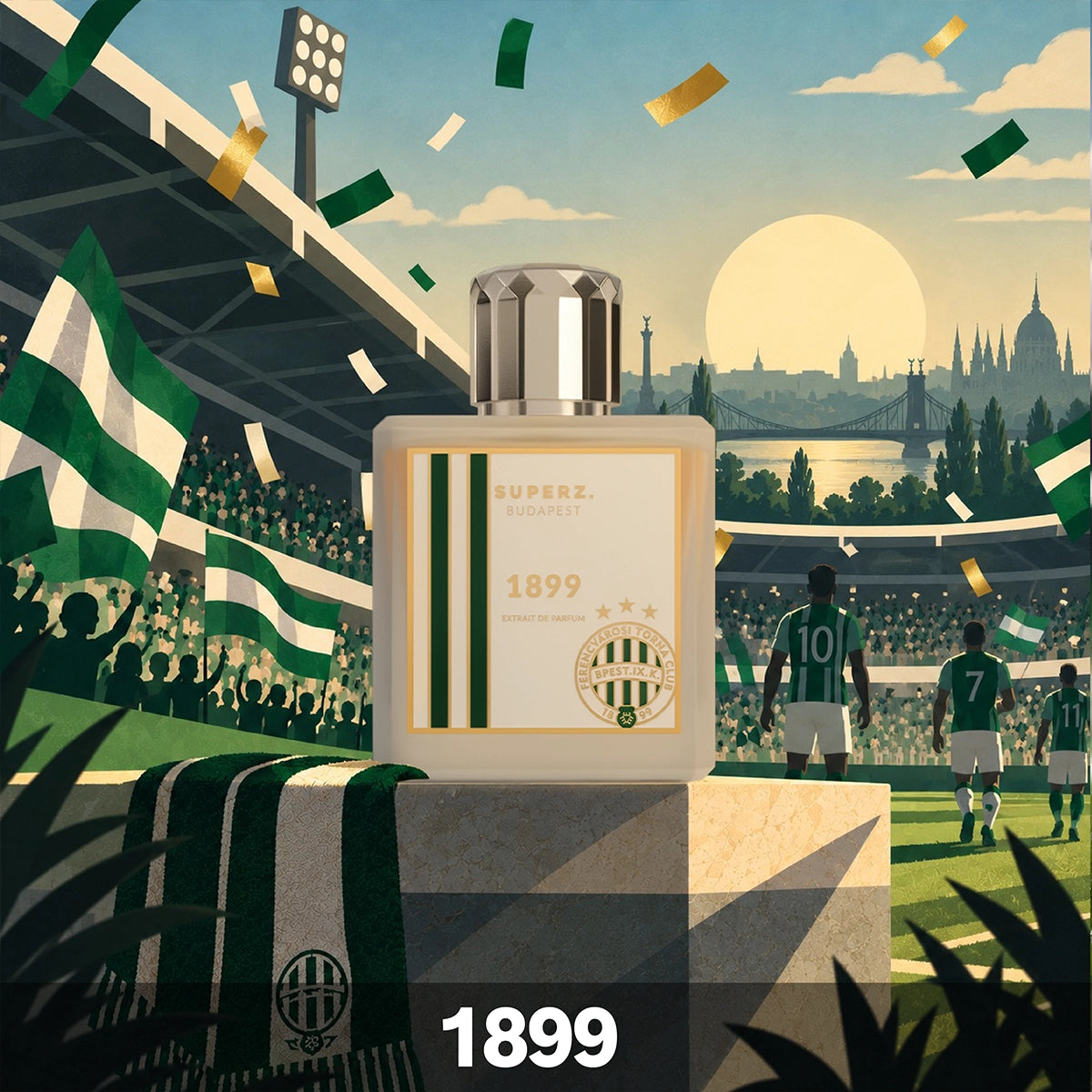 SUPERZ. x Fradi - 1899 -  50 ml Extrait de Parfum - Unisex