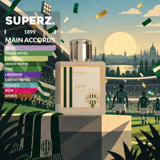 SUPERZ. x Fradi - 1899 -  50 ml Extrait de Parfum - Unisex