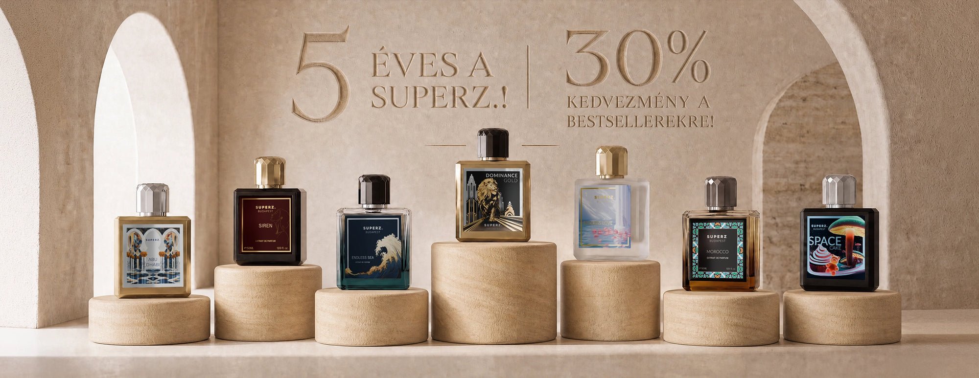 5 éves a SUPERZ.! 30% kedvezmény a bestsellerekre!