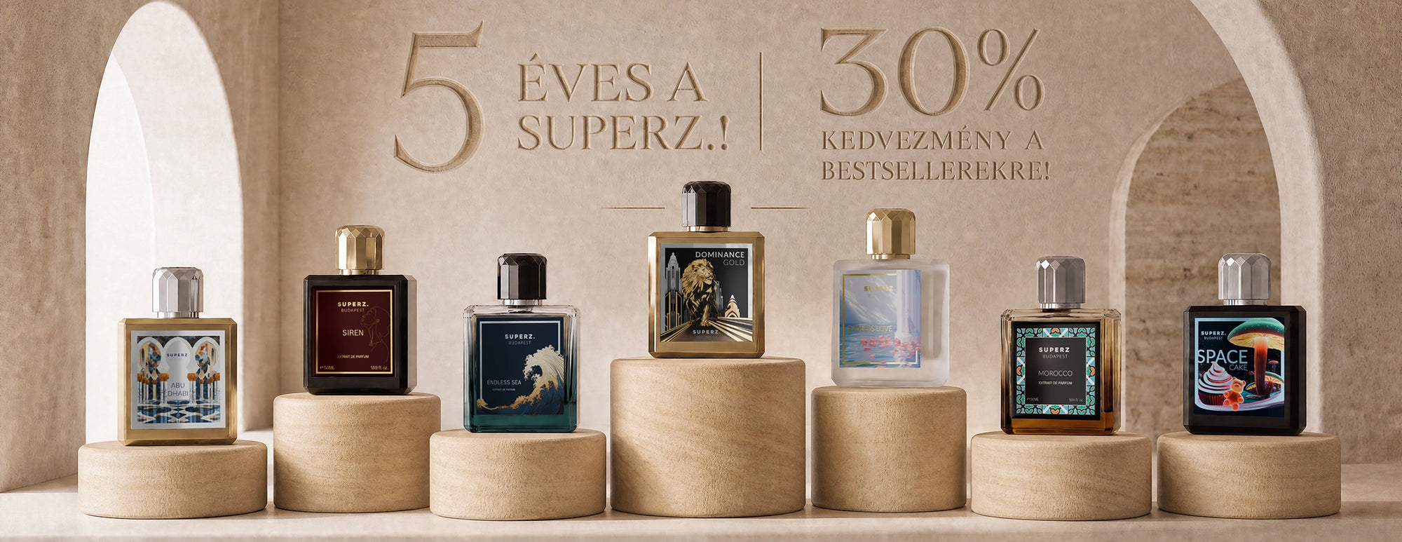 5 éves a SUPERZ.! 30% kedvezmény a bestsellerekre!