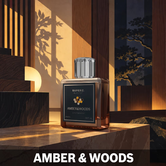 Amber & Woods - 50 ml Extrait De Parfum - Unisex