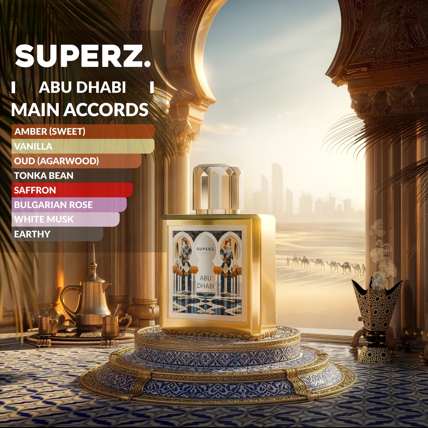 Abu Dhabi - 50 ml Extrait De Parfum - Unisex - Megújult dobozban!