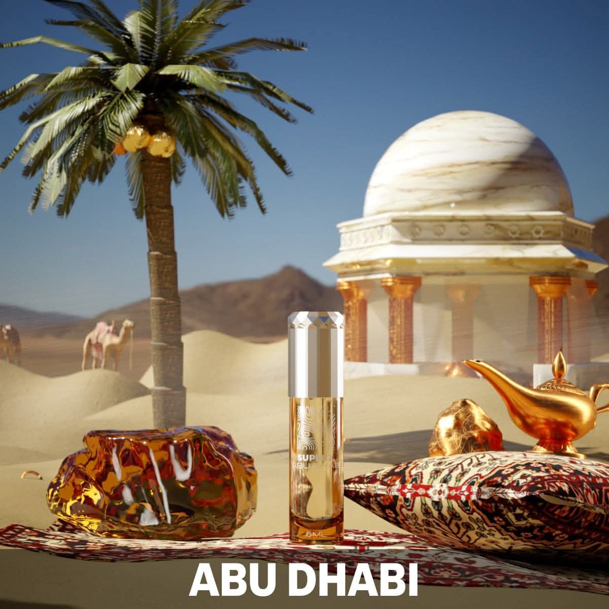 Abu Dhabi - 6 ml exclusive 100% parfümolaj - Unisex - Megújult dobozban!