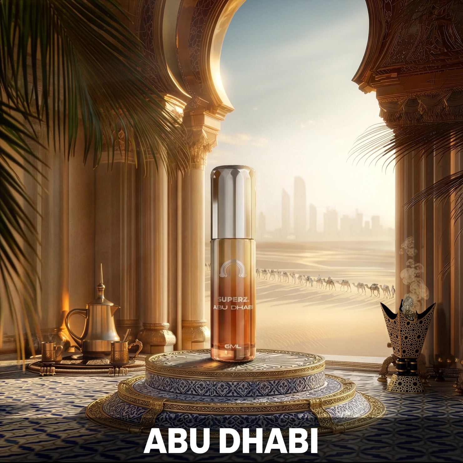 Abu Dhabi - 6 ml exclusive 100% parfümolaj - Unisex - Megújult dobozban!