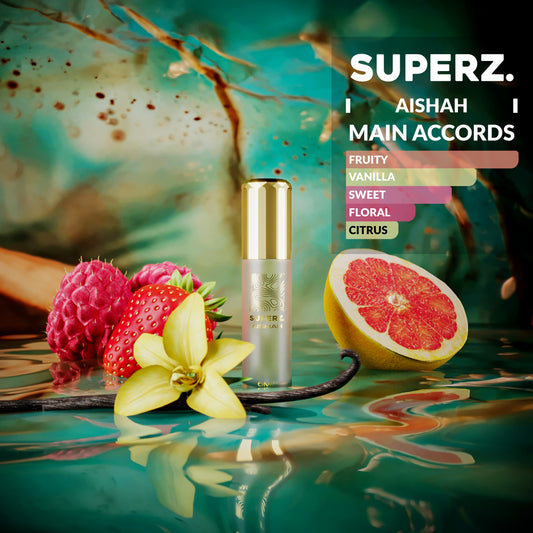 Aishah - 6 ml exclusive 100% parfümolaj - Női
