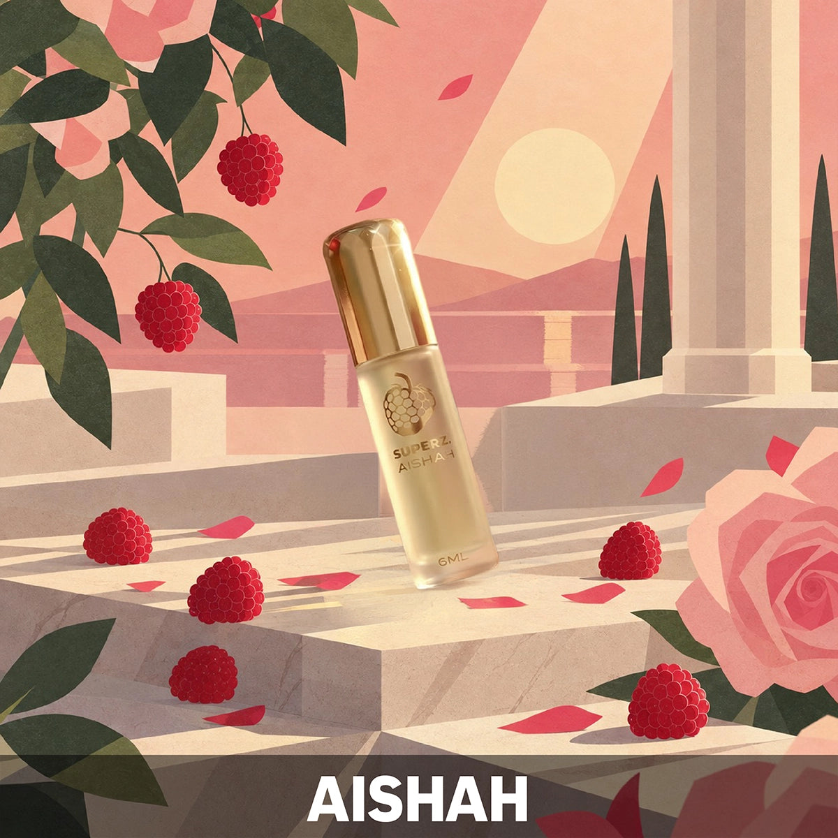 Aishah - 6 ml exclusive 100% parfümolaj - Női