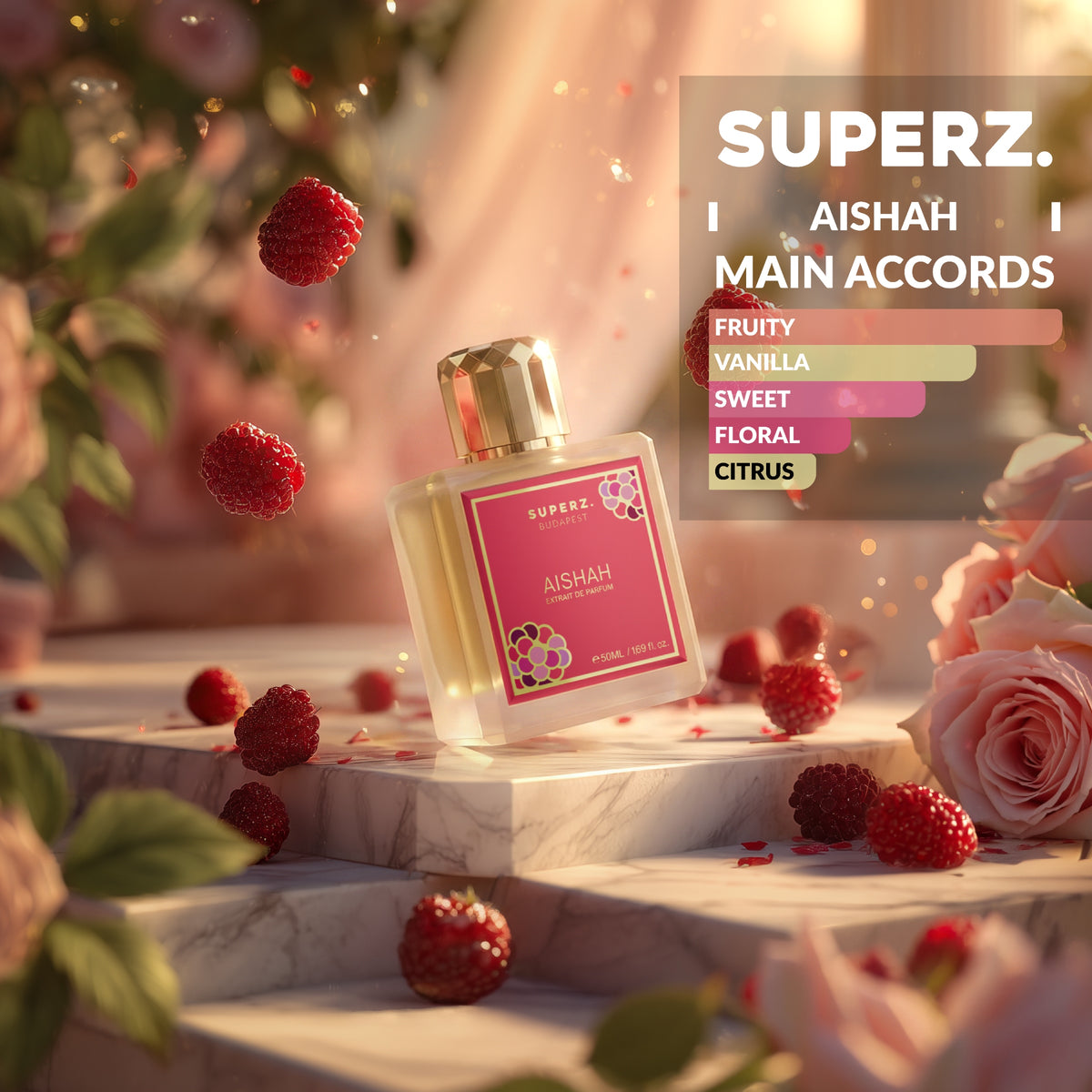 Aishah - 50ml - illatjegyek