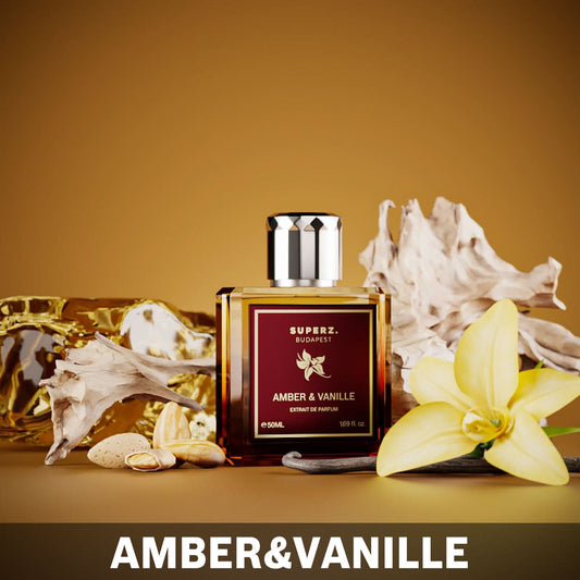 Amber&Vanille - 50 ml Extrait De Parfum - Unisex - LIMITÁLT
