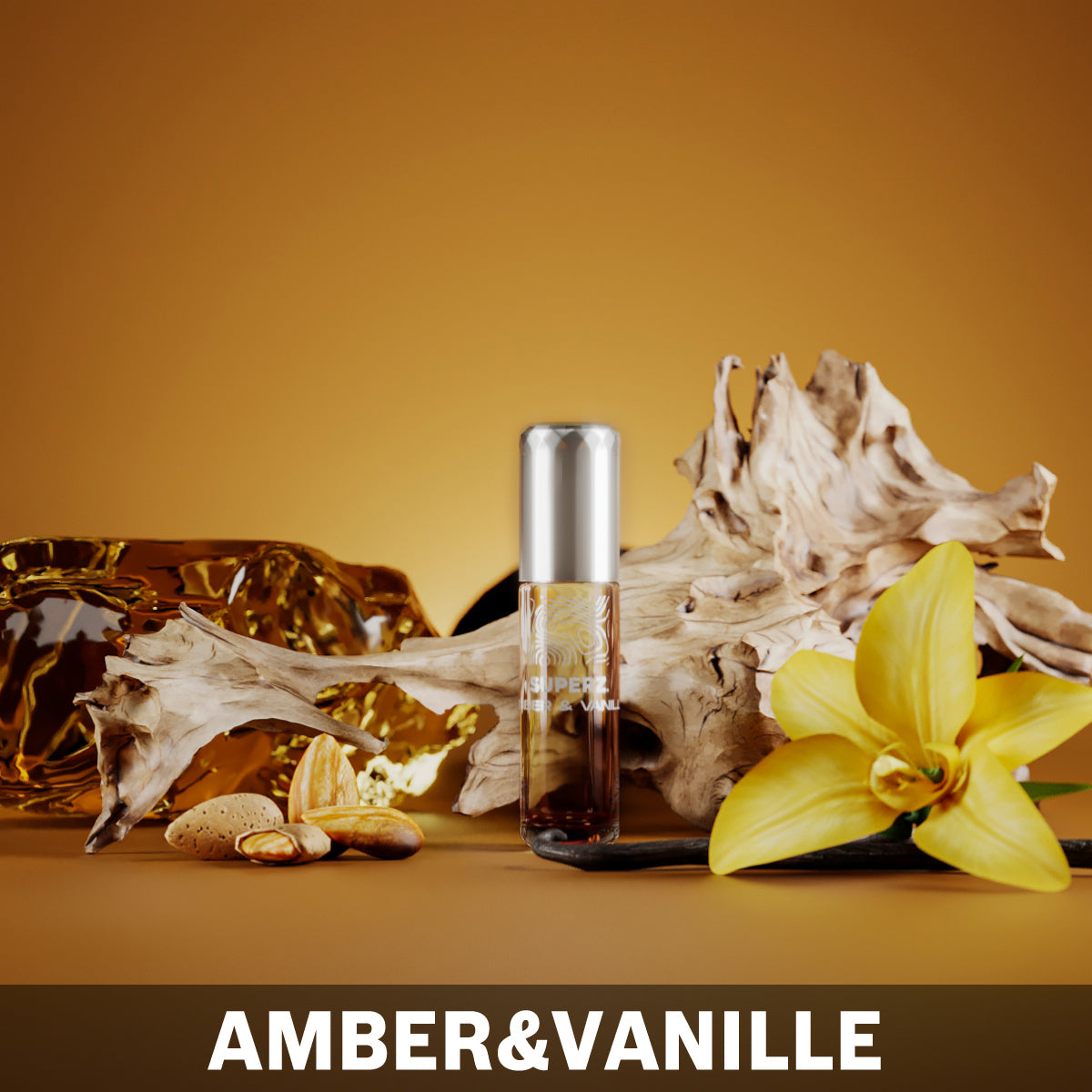 Amber&Vanille - 6 ml exclusive 100% parfümolaj - Unisex - LIMITÁLT