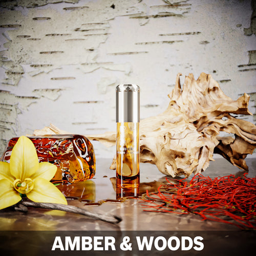 Amber & Woods - 6 ml exclusive 100% parfümolaj - Unisex