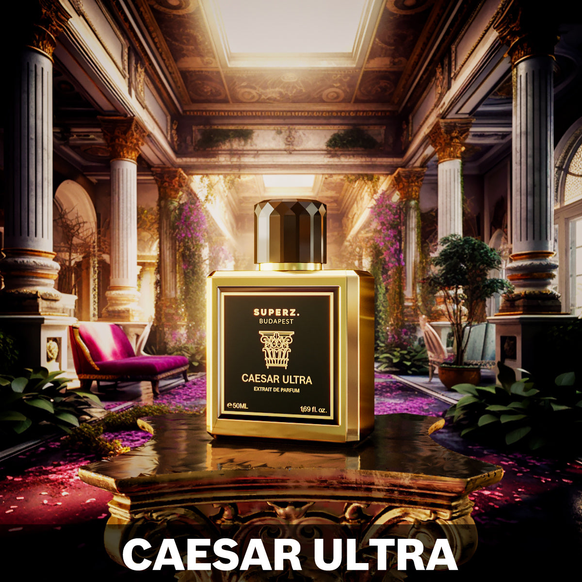 Caesar Ultra - 50 ml Extrait De Parfum - Férfi - Megújult dobozban!
