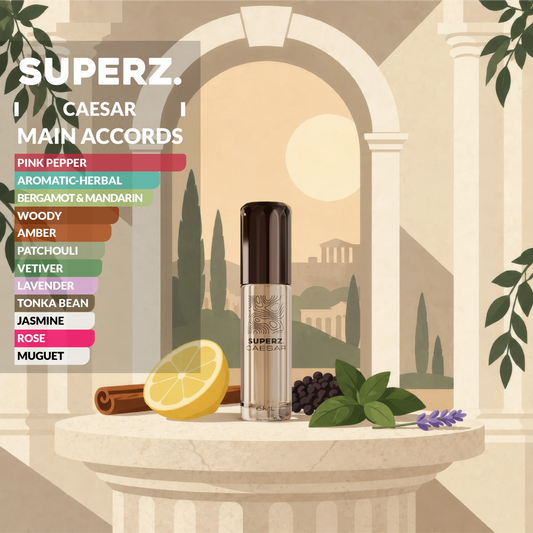 Caesar - 6 ml exclusive 100% parfümolaj - Férfi