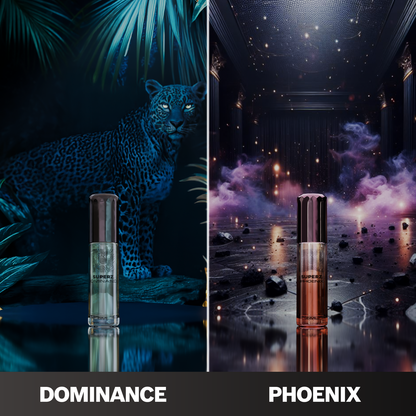 SZETT - Dominance & Phoenix - 2x6 ml Parfümolaj - Férfi