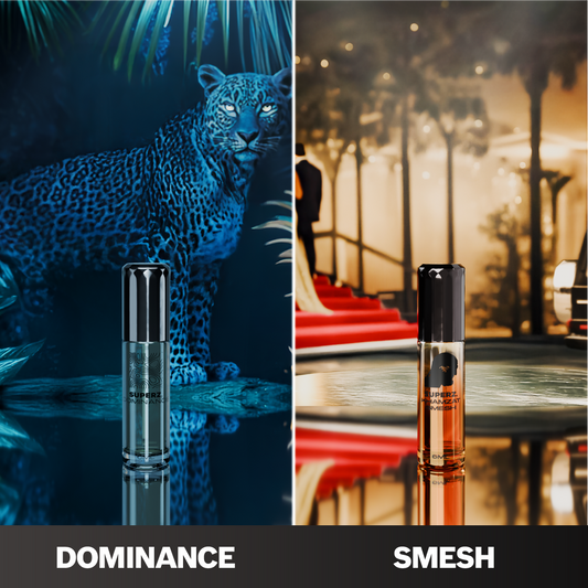 SZETT - Dominance & Smesh - 2x6 ml Parfümolaj - Férfi/Unisex