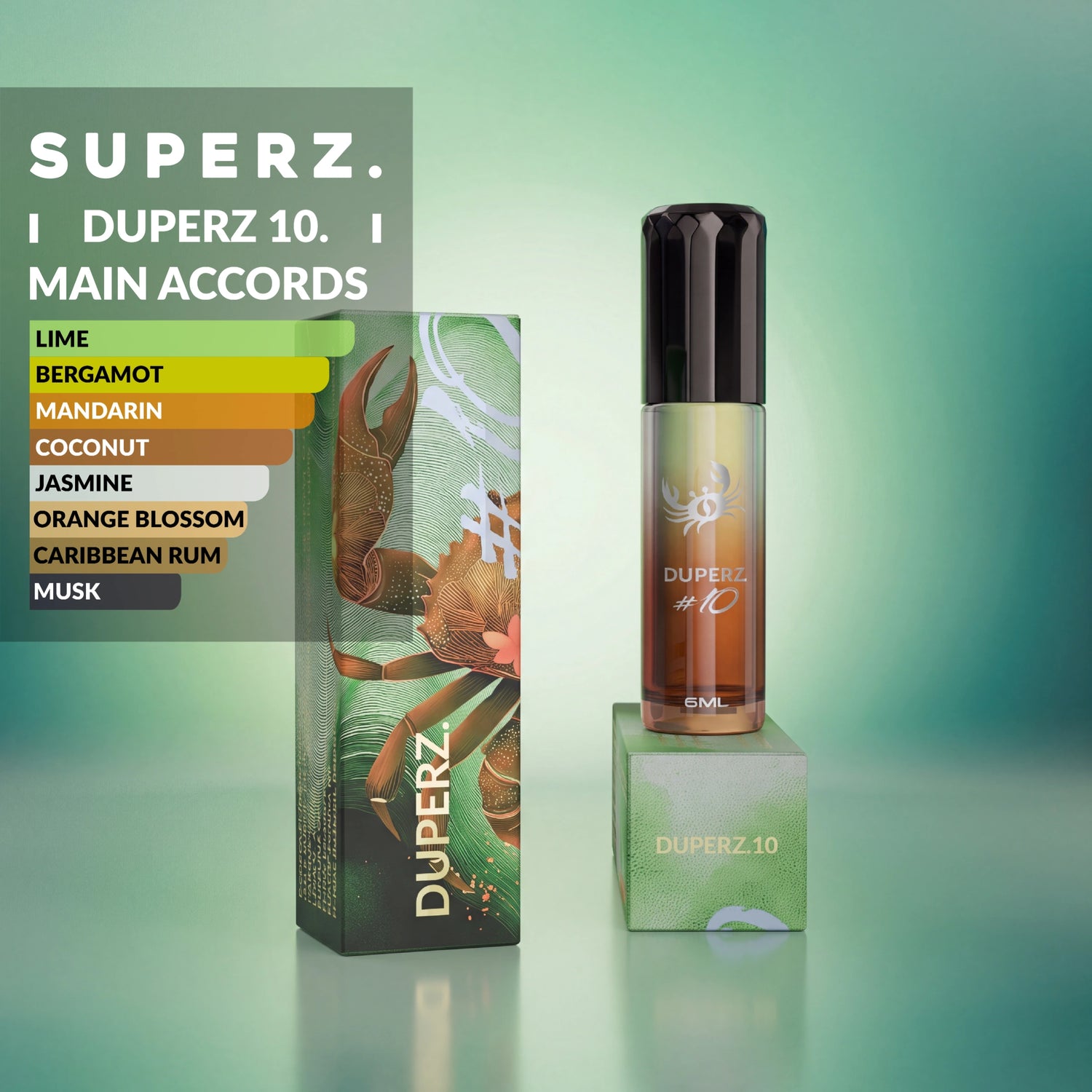 DUPERZ. #10 - 6 ml exclusive 100% parfümolaj - Unisex