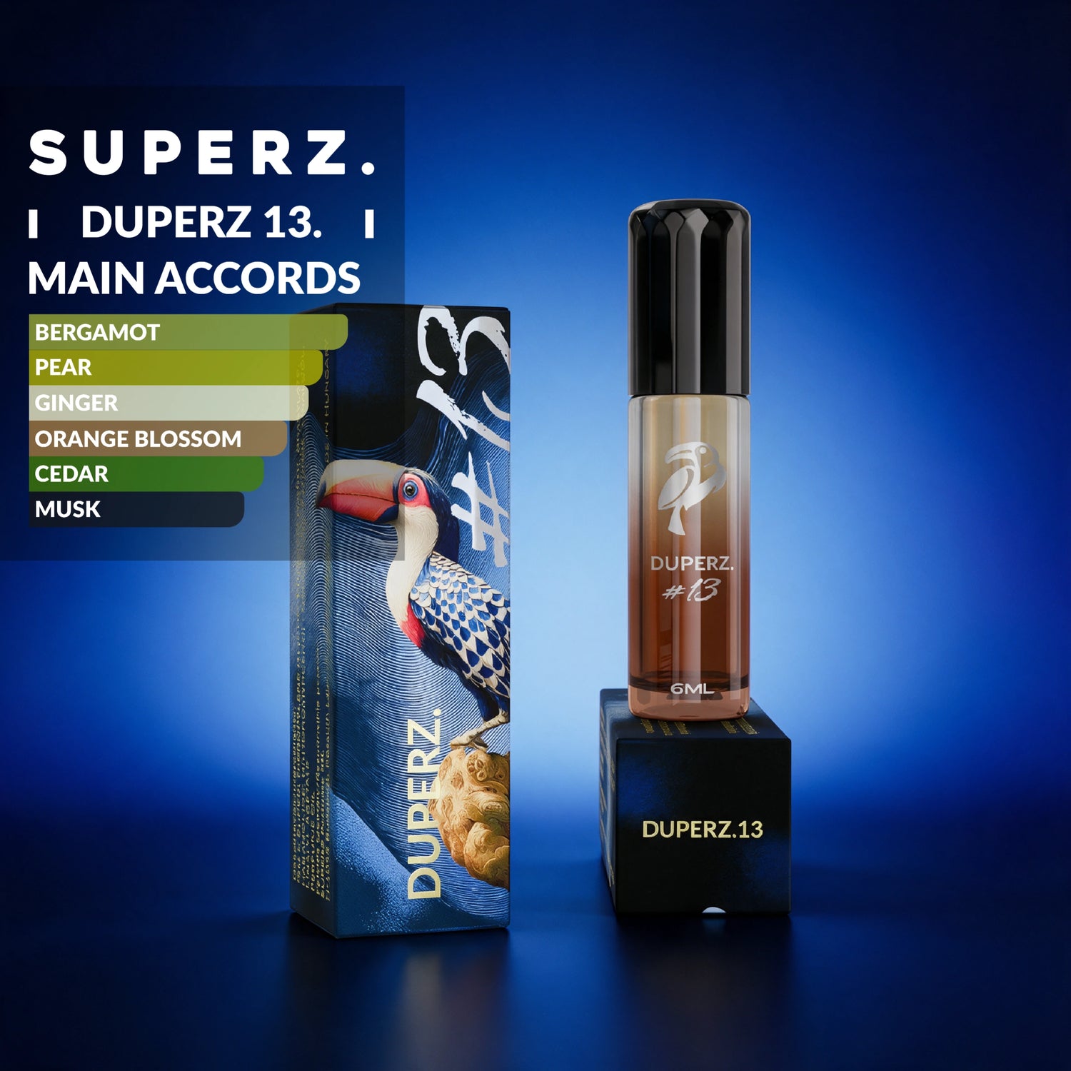 DUPERZ. #13 - 6 ml exclusive 100% parfümolaj - Unisex