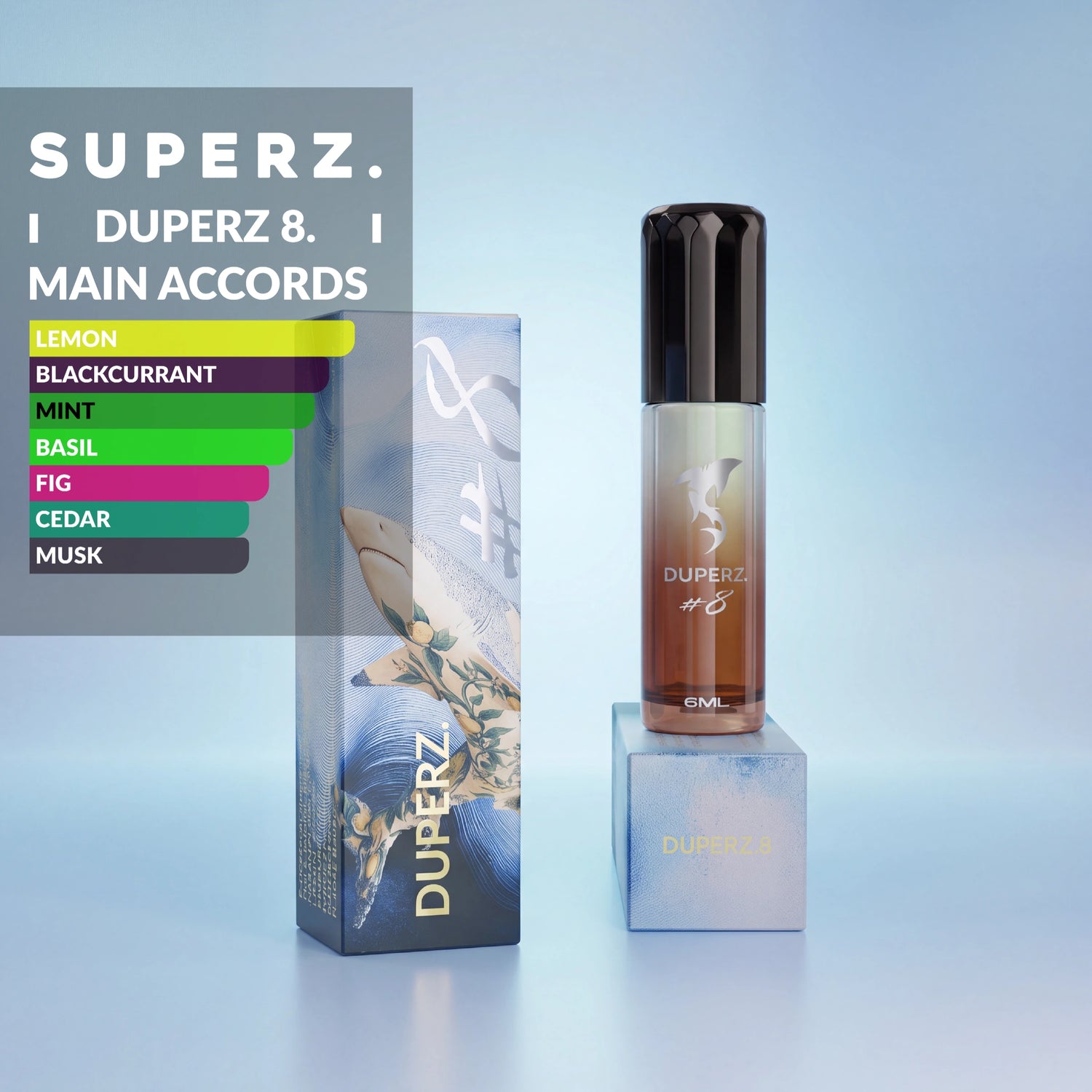 DUPERZ. #8 - 6 ml exclusive 100% parfümolaj - Unisex
