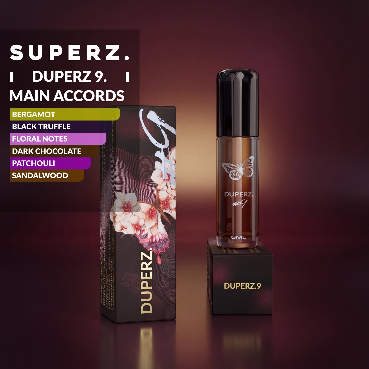 DUPERZ. #9 - 6 ml exclusive 100% parfümolaj - Unisex