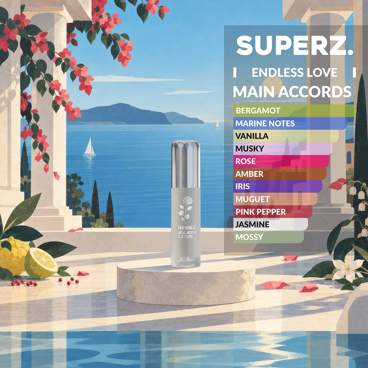 Endless Love - 6 ml exclusive 100% parfümolaj - Női