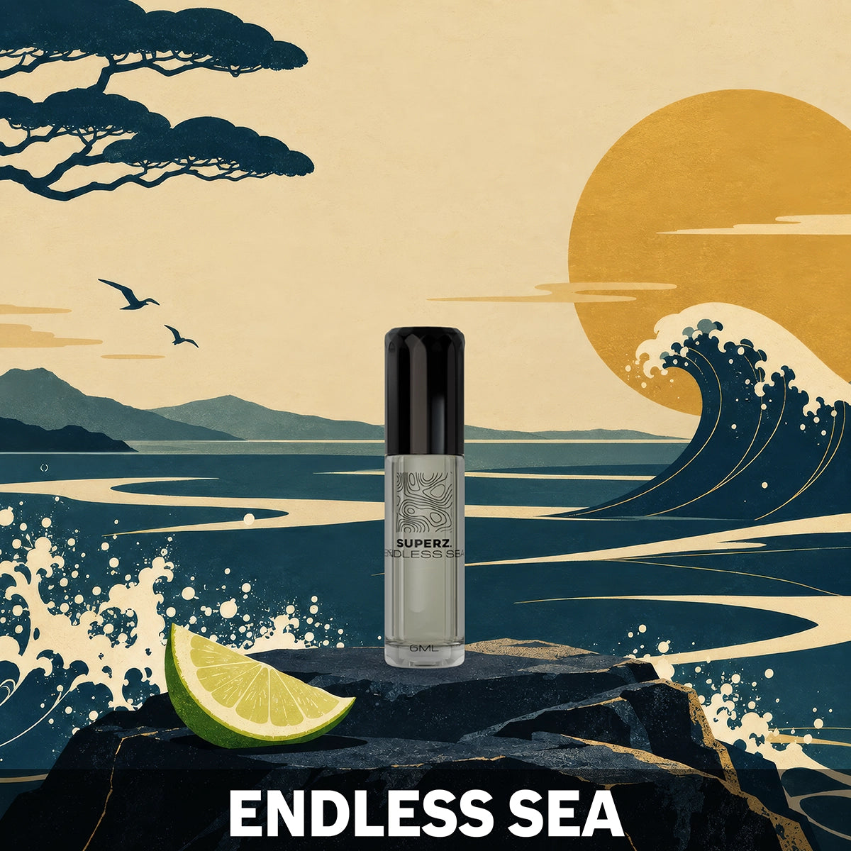 Endless Sea - 6 ml 100% parfümolaj - Férfi