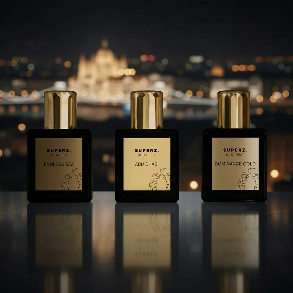 3x10 ml - Bestsellers of Hungary - Endless Sea & Abu Dhabi & Dominance Gold - Unisex/Férfi