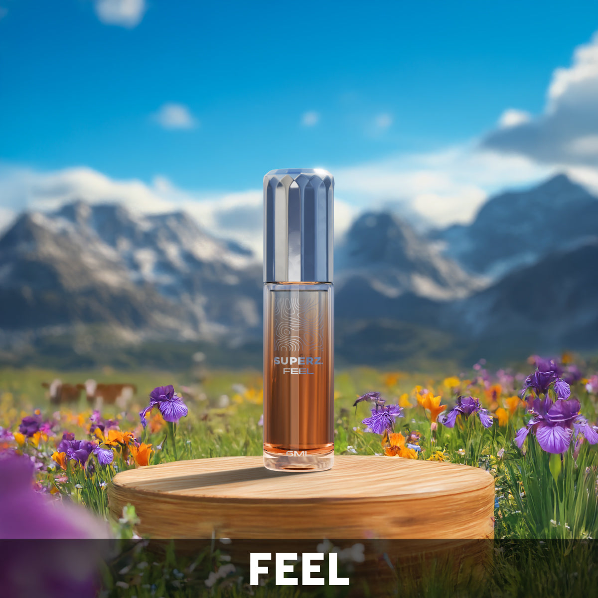 Feel - 6 ml exclusive 100% parfümolaj - Unisex - Megújult dobozban!