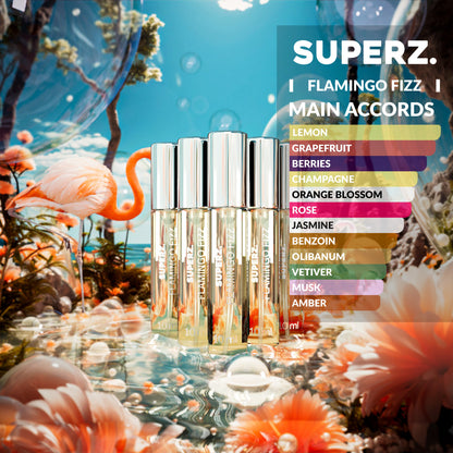 Flamingo Fizz - 5x10 ml Extrait De Parfum - Unisex