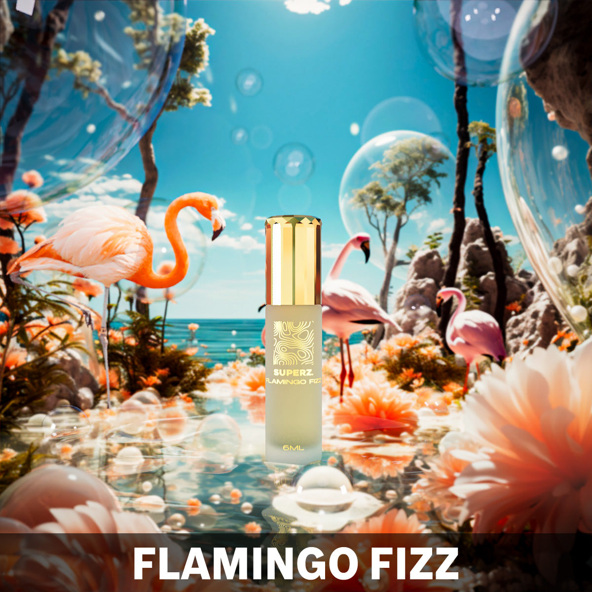 Flamingo Fizz - 6 ml exclusive 100% parfümolaj - Unisex