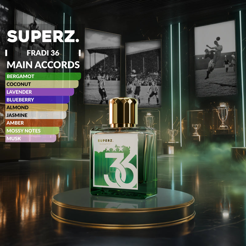 Fedezd fel a SUPERZ. x Fradi 36 - Bajnokok Illatát!