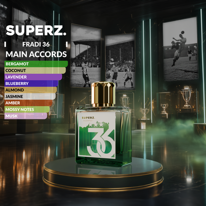 SUPERZ. x Fradi - 36 - 50 ml Extrait de Parfum - Unisex