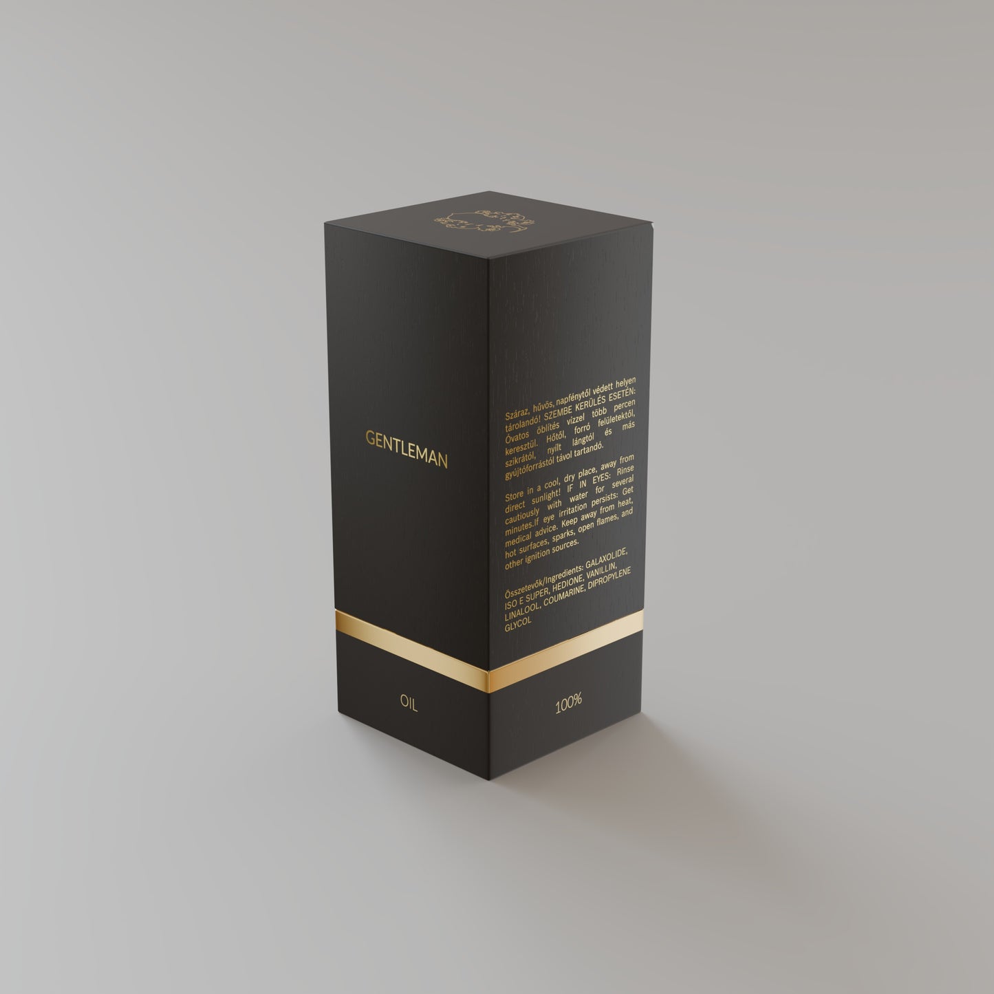 Gentleman - 6 ml exclusive 100% parfümolaj - Férfi - Megújult dobozban!